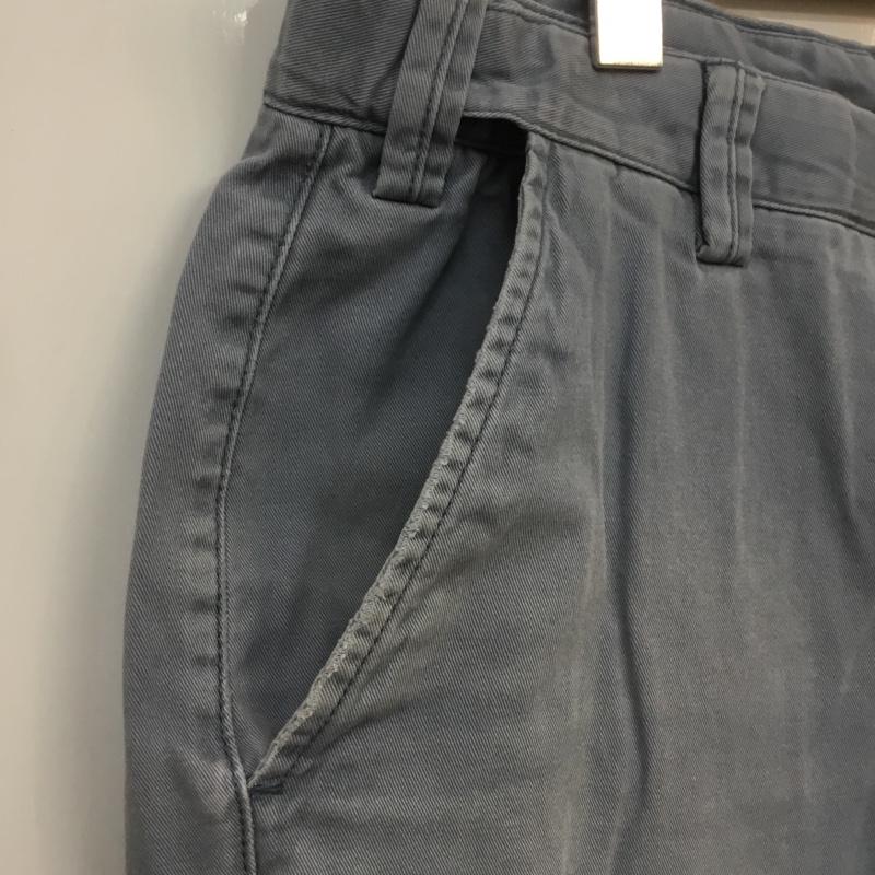 古着 USED パンツ ショートパンツ ハーフパンツ コットン W36 36インチ 無地 水色 / ライトブルー / メンズ USED 古着 中古 10060543