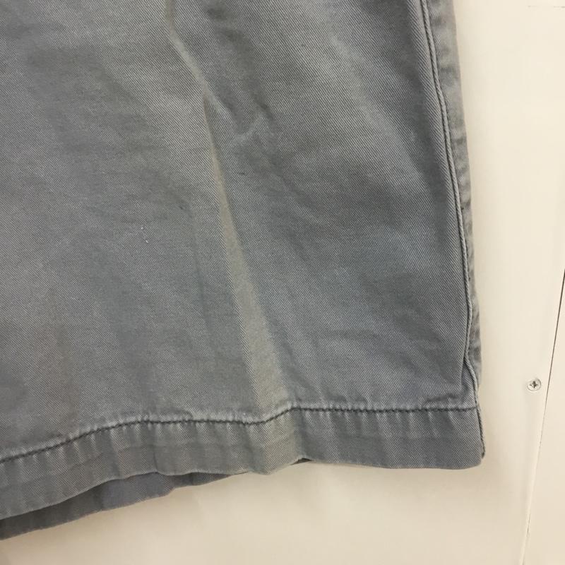 古着 USED パンツ ショートパンツ ハーフパンツ コットン W36 36インチ 無地 水色 / ライトブルー / メンズ USED 古着 中古 10060543