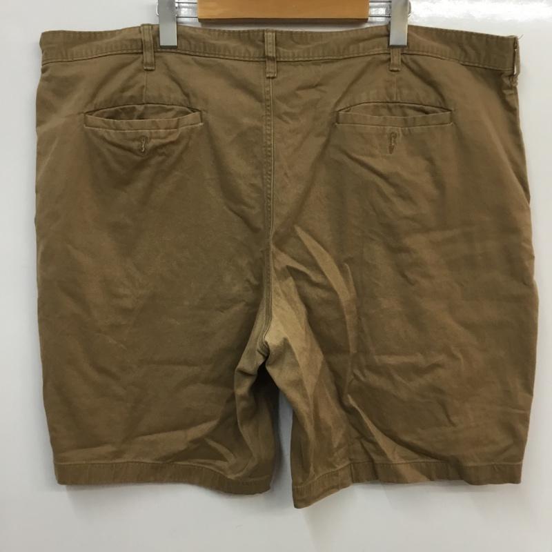 古着 USED パンツ ショートパンツ ハーフパンツ W46 46インチ 無地 茶 / ブラウン / メンズ USED 古着 中古 10060546