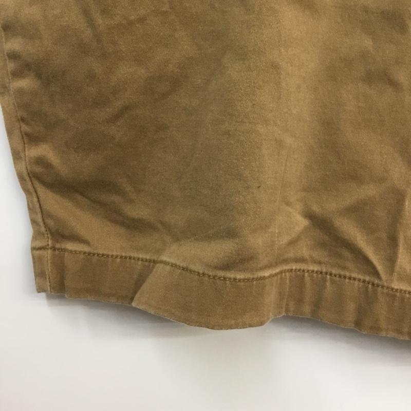 古着 USED パンツ ショートパンツ ハーフパンツ W46 46インチ 無地 茶 / ブラウン / メンズ USED 古着 中古 10060546