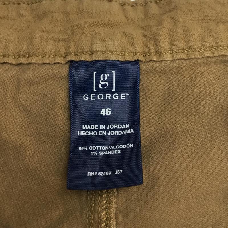 古着 USED パンツ ショートパンツ ハーフパンツ W46 46インチ 無地 茶 / ブラウン / メンズ USED 古着 中古 10060546