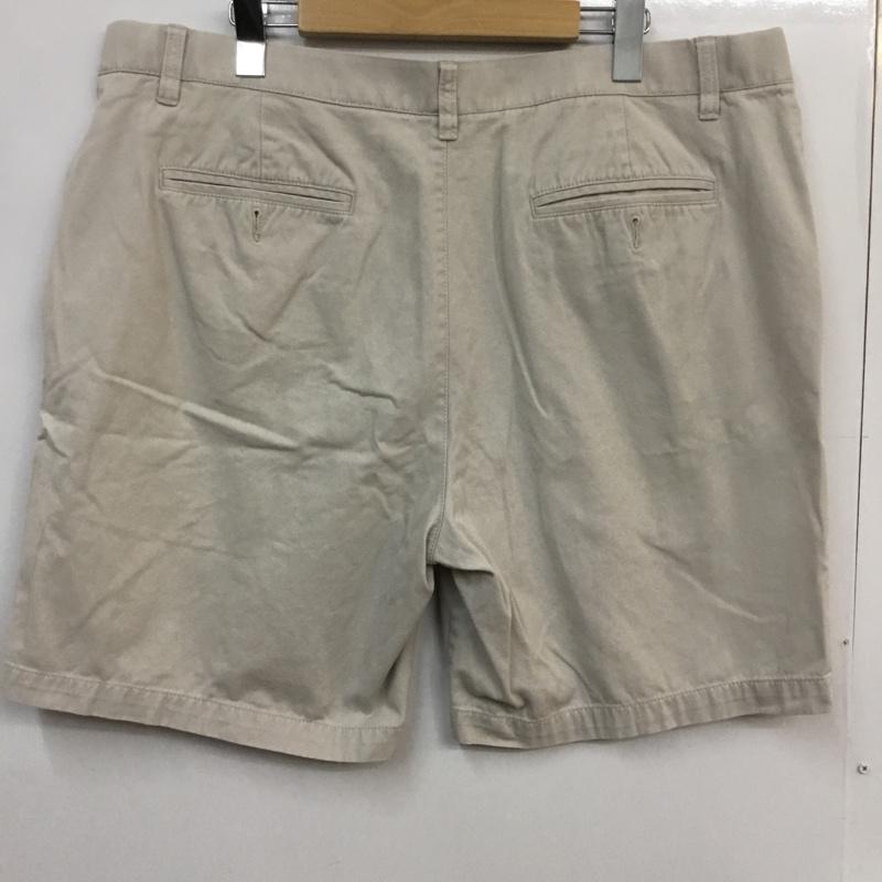 古着 USED パンツ ショートパンツ Croft&Barrow ハーフパンツ コットン W38 38インチ 無地 アイボリー / アイボリー / メンズ USED 古着 中古 10060550