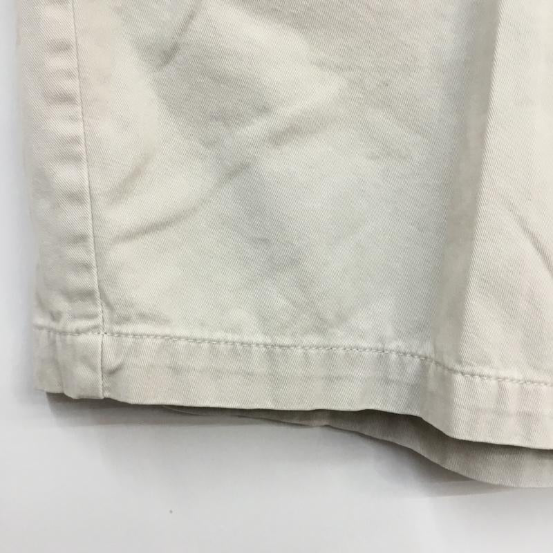 古着 USED パンツ ショートパンツ Croft&Barrow ハーフパンツ コットン W38 38インチ 無地 アイボリー / アイボリー / メンズ USED 古着 中古 10060550