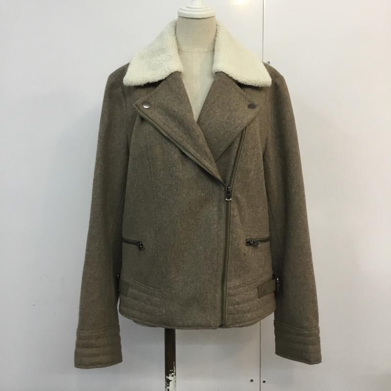 バナナリパブリック BANANA REPUBLIC ジャケット、上着 ジャンパー、ブルゾン S 無地 ベージュ / ベージュ / レディース USED 古着 中古 10060578