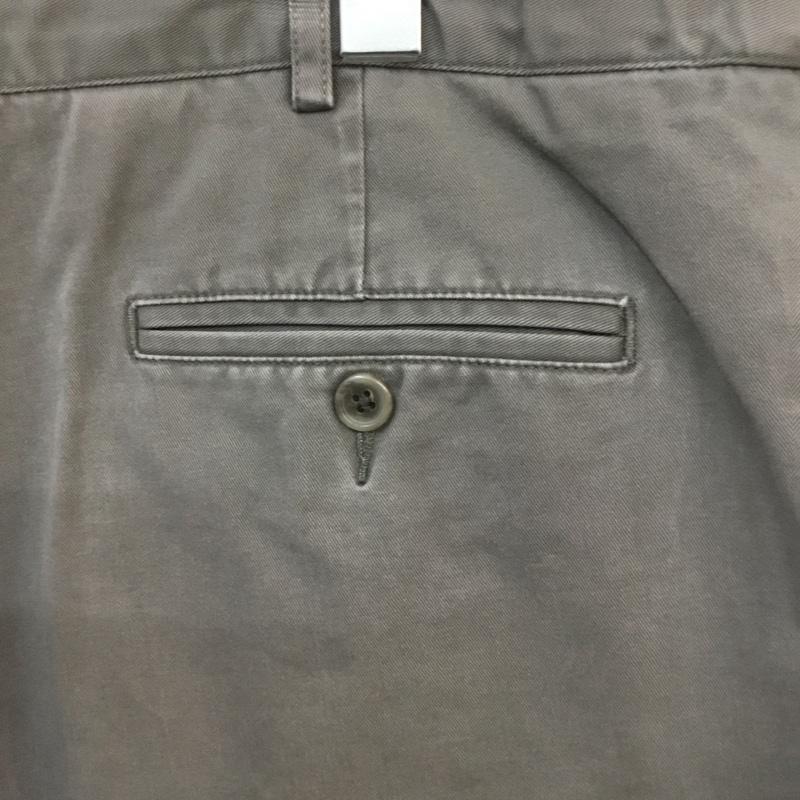 ランズエンド LANDS'END パンツ ショートパンツ ハーフパンツ コットン TRADITIONAL FIT 40インチ 無地 灰 / グレー / メンズ USED 古着 中古 10060634