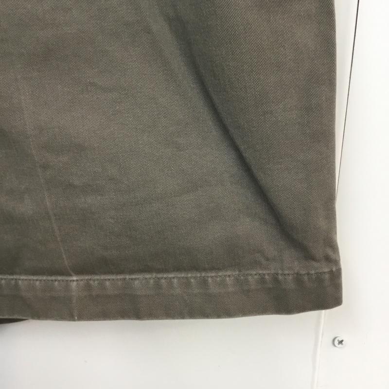 ランズエンド LANDS'END パンツ ショートパンツ ハーフパンツ コットン TRADITIONAL FIT 40インチ 無地 灰 / グレー / メンズ USED 古着 中古 10060634