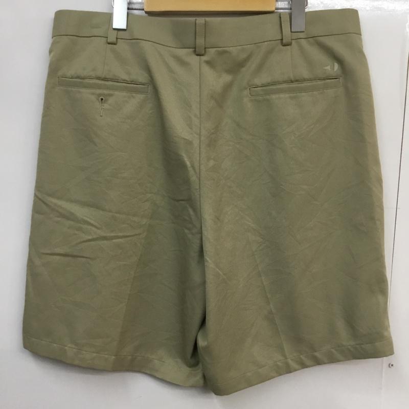 古着 USED パンツ チノパン ハーフパンツ コットン タック 38インチ 無地 ベージュ / ベージュ / メンズ USED 古着 中古 10060637