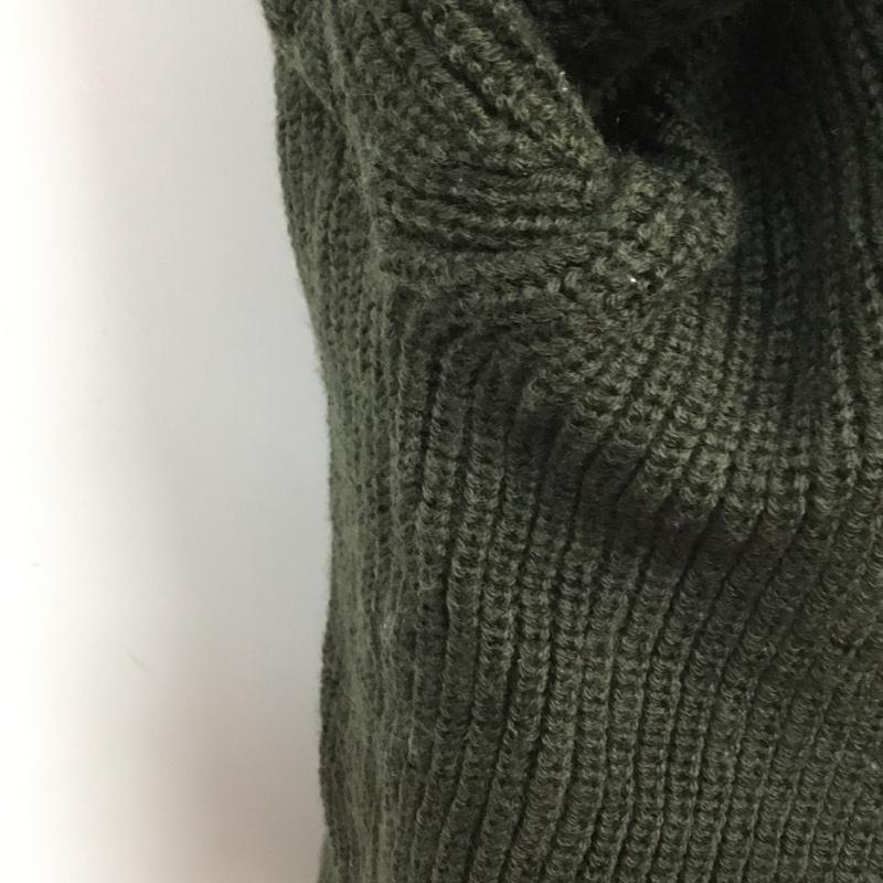 フリークスストア FREAK'S STORE ニット、セーター 長袖 無地 カーキ / カーキ / レディース USED 古着 中古 10060711