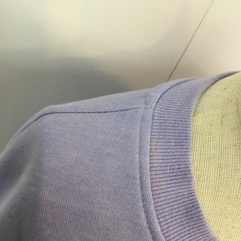 ザラ ZARA トレーナー 長袖 S 無地 紫 / パープル / レディース USED 古着 中古 10060712