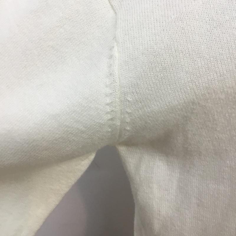 スライスタンダード SLY STANDARD ニット、セーター 長袖 タグ付 2 無地 白 / ホワイト / レディース USED 古着 中古 10060714