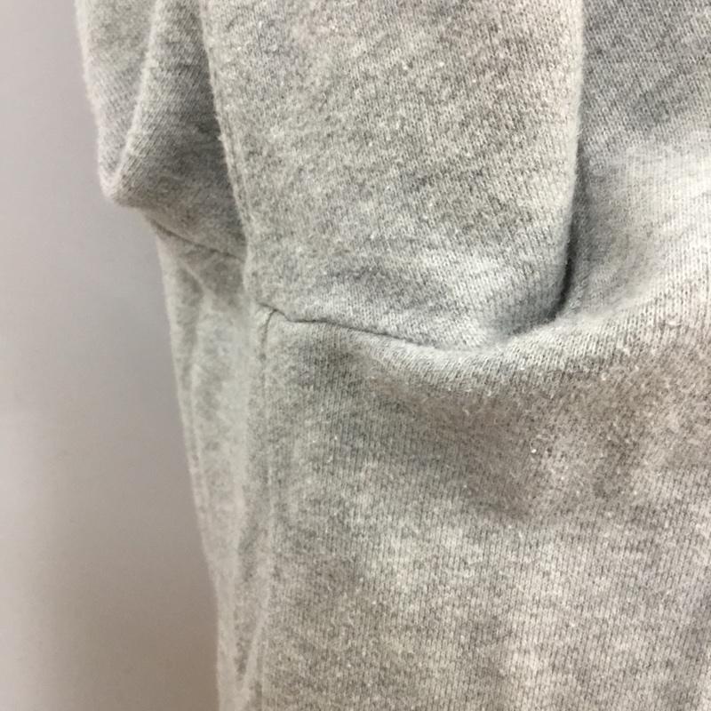 ミルクフェド MILKFED. パーカー 長袖 S ロゴ、文字 X プリント 灰 / グレー / レディース USED 古着 中古 10060729