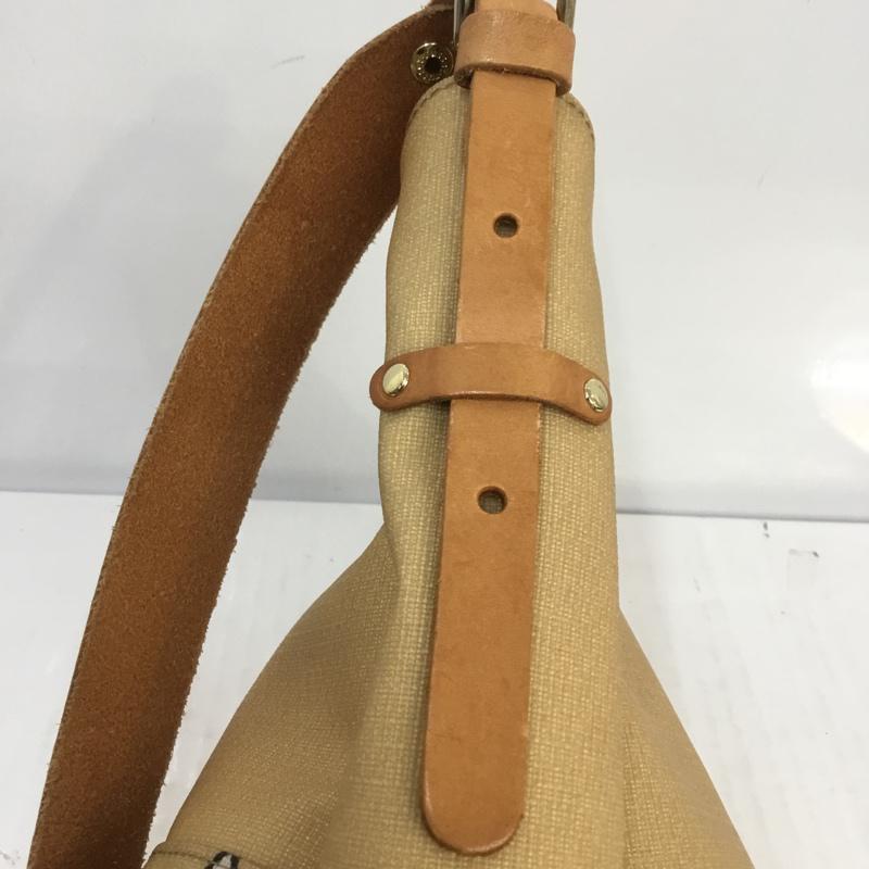 ラシット russet ショルダーバッグ ショルダーバッグ BIG MONOGRAM ビッグモノグラム レザーベルト 花柄 ベージュ / ベージュ / レディース USED 古着 中古 10060739
