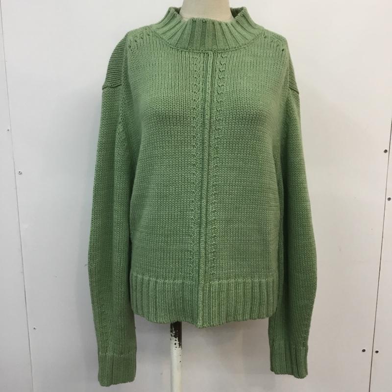 マウジー MOUSSY ニット、セーター 長袖 FREE 無地 薄緑 / ライトグリーン / レディース USED 古着 中古 10060961