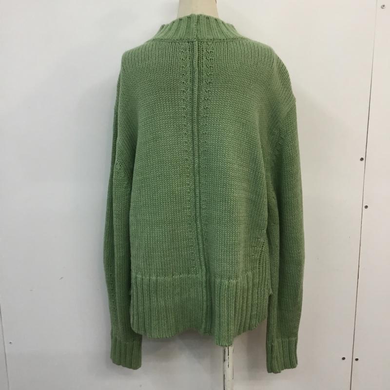 マウジー MOUSSY ニット、セーター 長袖 FREE 無地 薄緑 / ライトグリーン / レディース USED 古着 中古 10060961