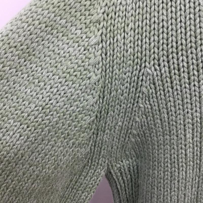 マウジー MOUSSY ニット、セーター 長袖 FREE 無地 薄緑 / ライトグリーン / レディース USED 古着 中古 10060961