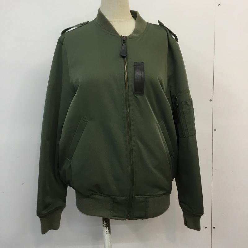 スライ SLY ジャケット、上着 ジャンパー、ブルゾン 0398AN30-1140 MA-1 1 無地 カーキ / カーキ / レディース USED 古着 中古 10060963