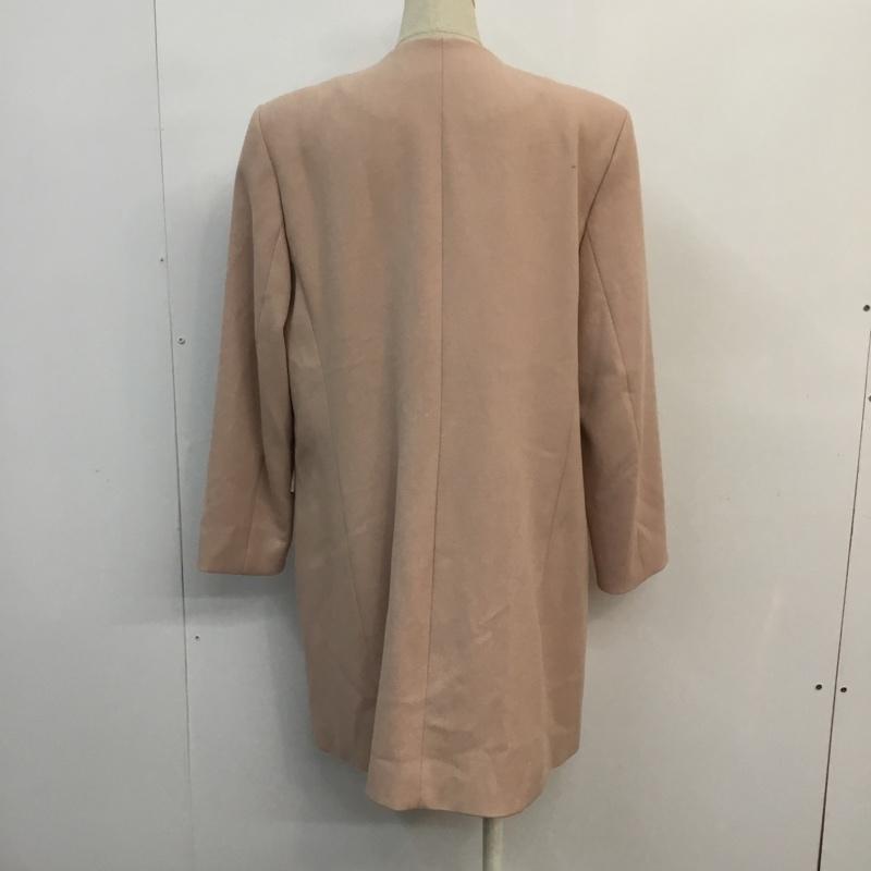 ザラ ZARA コート コート一般 L 無地 桃 / ピンク / レディース USED 古着 中古 10060999
