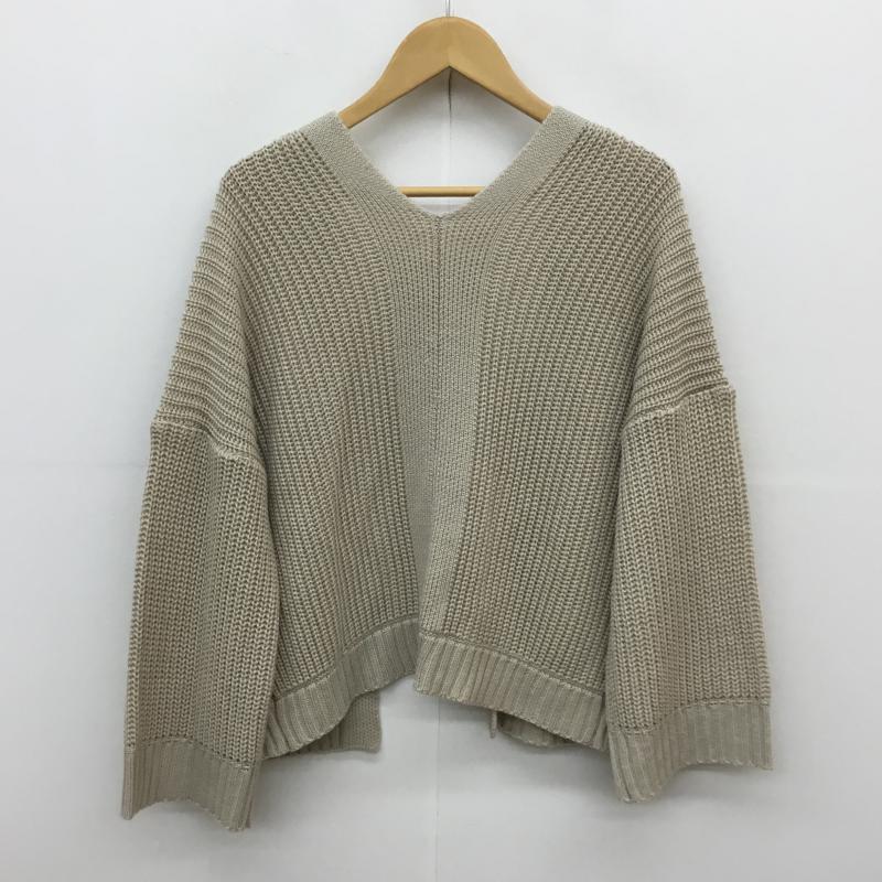 チャオパニック CIAOPANIC カーディガン 長袖 FREE ベージュ / ベージュ / レディース USED 古着 中古 10061011