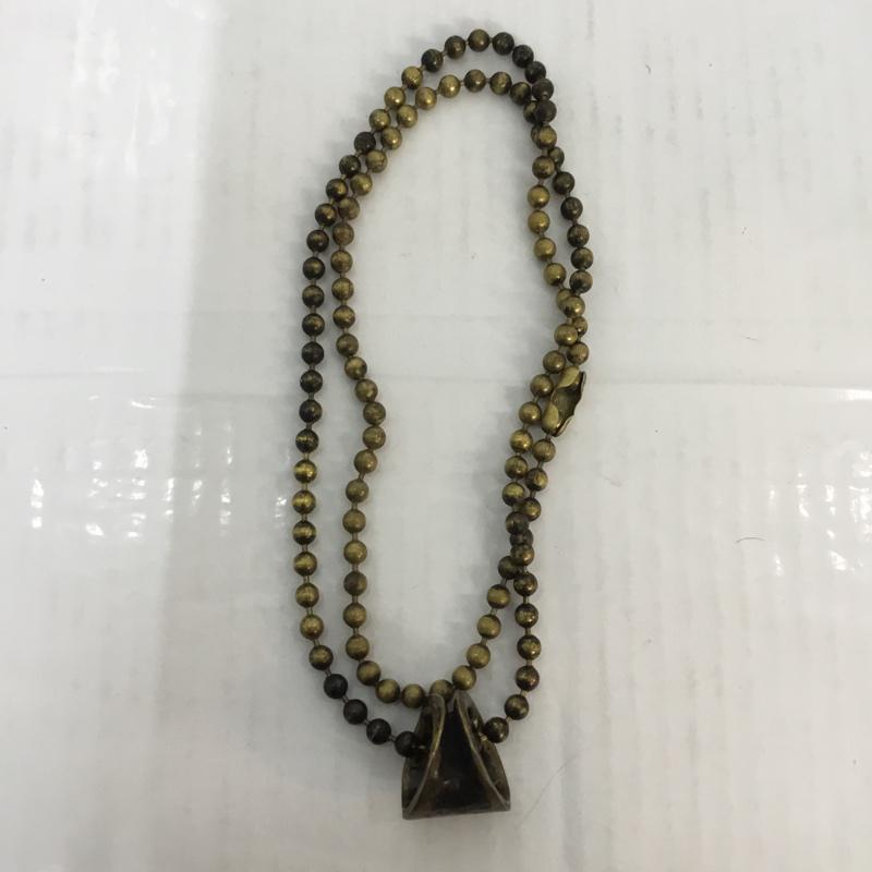 ブロウ BLOW アクセサリー ネックレス、ペンダント ボールチェーン ゴールド 真鍮 無地 金 / ゴールド / メンズ USED 古着 中古 10061141