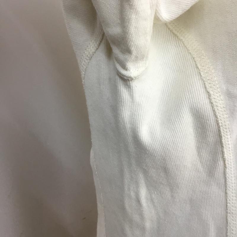 チャンピオン Campion カットソー 七分袖 M ロゴ、文字 オフホワイト / オフホワイト / レディース USED 古着 中古 10061237