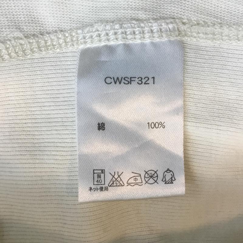 チャンピオン Campion カットソー 七分袖 M ロゴ、文字 オフホワイト / オフホワイト / レディース USED 古着 中古 10061237