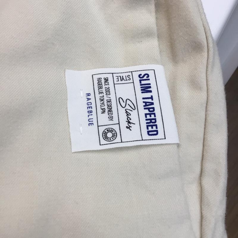 レイジブルー RAGEBLUE パンツ スラックス S 無地 ベージュ / ベージュ / メンズ USED 古着 中古 10061252
