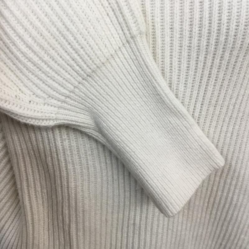 アダムエロペ ADAM ET ROPE' ニット、セーター 長袖 FREE 無地 白 / ホワイト / レディース USED 古着 中古 10061297