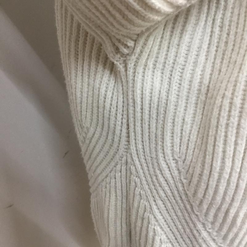 アダムエロペ ADAM ET ROPE' ニット、セーター 長袖 FREE 無地 白 / ホワイト / レディース USED 古着 中古 10061297