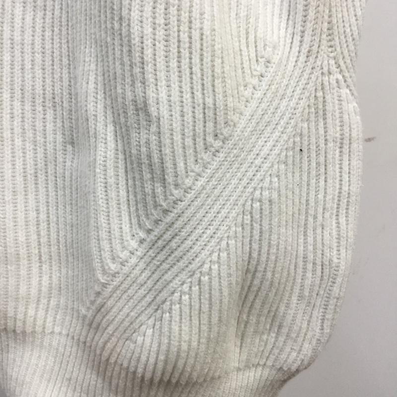 アダムエロペ ADAM ET ROPE' ニット、セーター 長袖 FREE 無地 白 / ホワイト / レディース USED 古着 中古 10061297