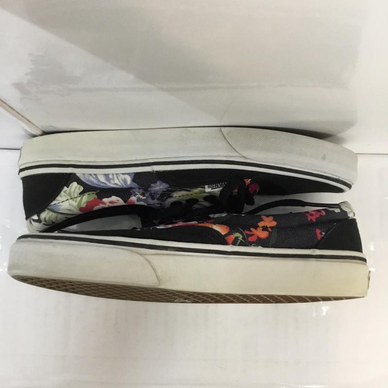 バンズ VANS スニーカー スニーカー 花柄 US6 US:6 花柄 黒 / ブラック / レディース USED 古着 中古 10061307