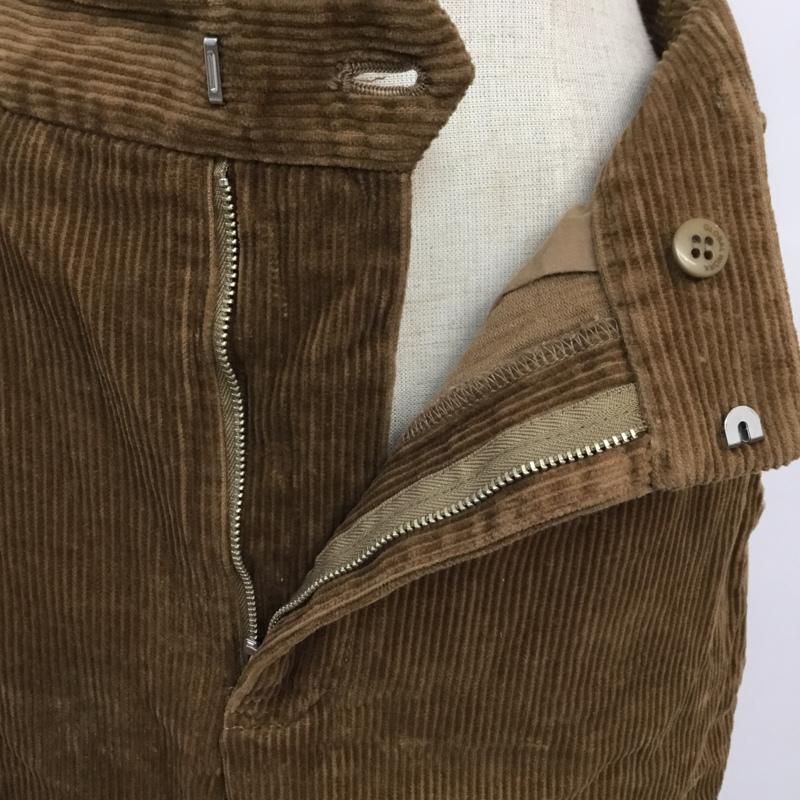 グローバルワーク GLOBAL WORK ボトムス ボトムス コーデュロイワイドパンツ S 無地 茶 / ブラウン / レディース USED 古着 中古 10061745