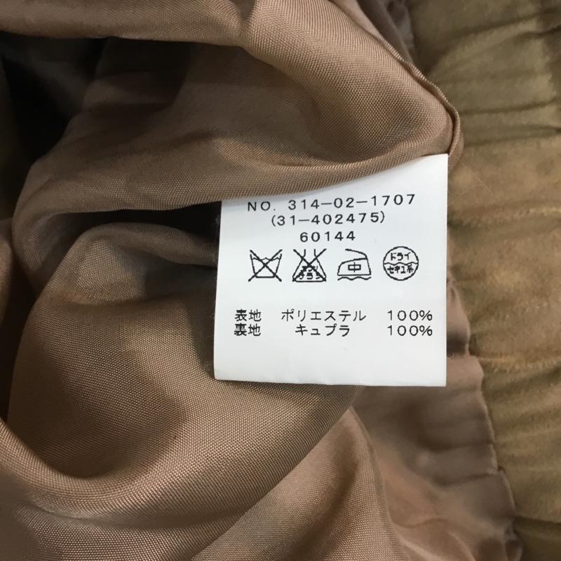 シップス SHIPS ジャケット、上着 ジャンパー、ブルゾン 314-02-1707 ギャザー M 無地 キャメル / キャメル / レディース USED 古着 中古 10061804