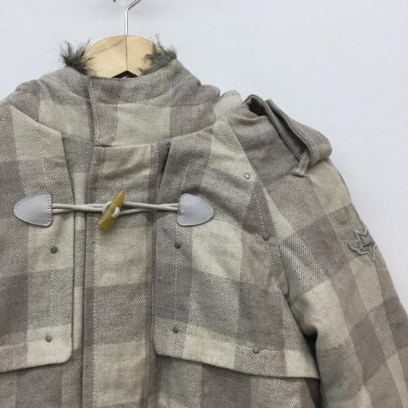 ディーゼル DIESEL ジャケット、上着 ジャケット、ブレザー XS チェック ベージュ / ベージュ / レディース USED 古着 中古 10061831