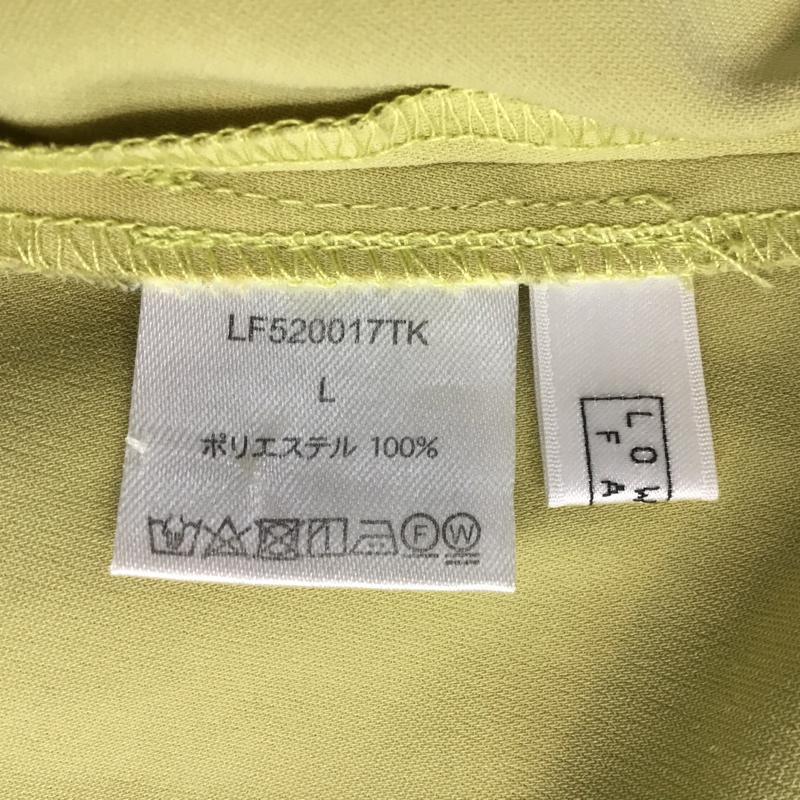 ローリーズファーム LOWRYS FARM パンツ スラックス LF520017TK カラーストレートパンツ センタープレス L 無地 薄緑 / ライトグリーン / レディース USED 古着 中古 10061934