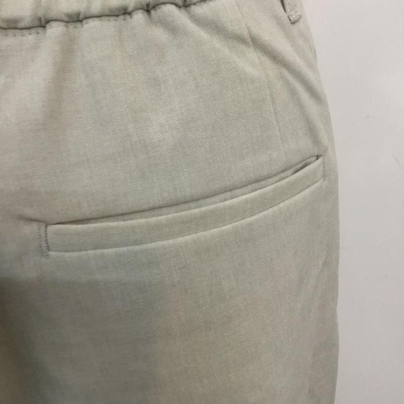 ローリーズファーム LOWRYS FARM パンツ スラックス LF520002AD リランチェパンツ 裾スリット M 無地 グレージュ / グレージュ / レディース USED 古着 中古 10061936