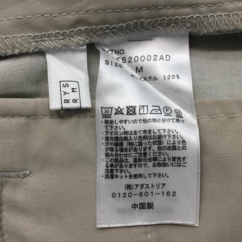 ローリーズファーム LOWRYS FARM パンツ スラックス LF520002AD リランチェパンツ 裾スリット M 無地 グレージュ / グレージュ / レディース USED 古着 中古 10061936