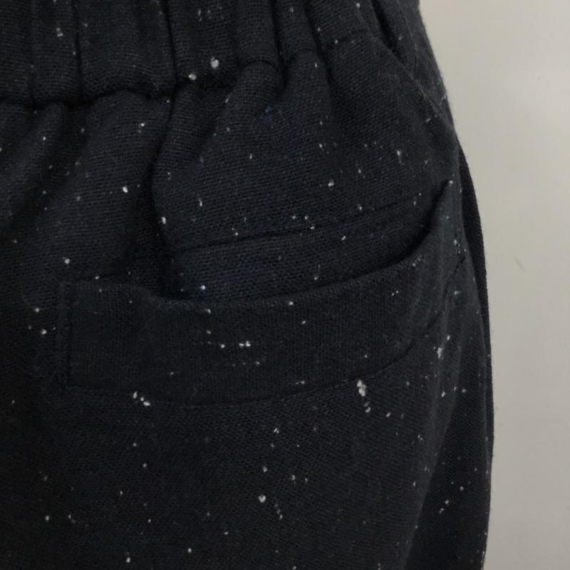 カスタネ Kastane パンツ スラックス 19AW-IN-66 ネップスラックスパンツ スリット 2 紺 / ネイビー / レディース USED 古着 中古 10061939