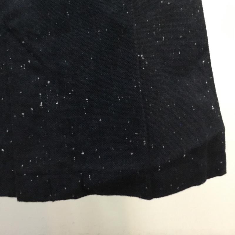 カスタネ Kastane パンツ スラックス 19AW-IN-66 ネップスラックスパンツ スリット 2 紺 / ネイビー / レディース USED 古着 中古 10061939