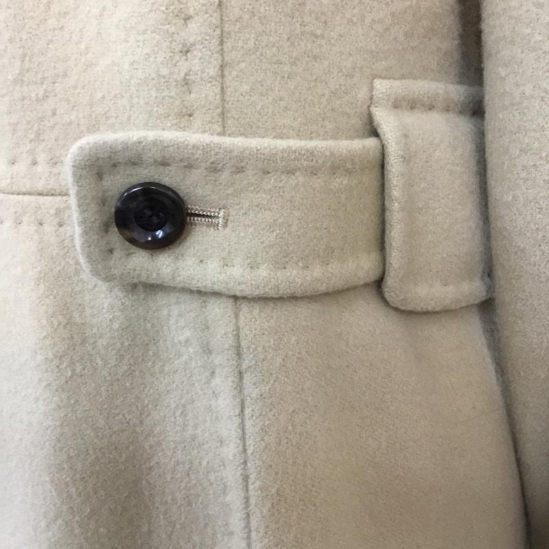ノーリーズ NOLLEY'S コート コート一般 9241508002 ウール カシミヤ スタンドカラー ダブルボタン 無地 ベージュ / ベージュ / レディース USED 古着 中古 10062149