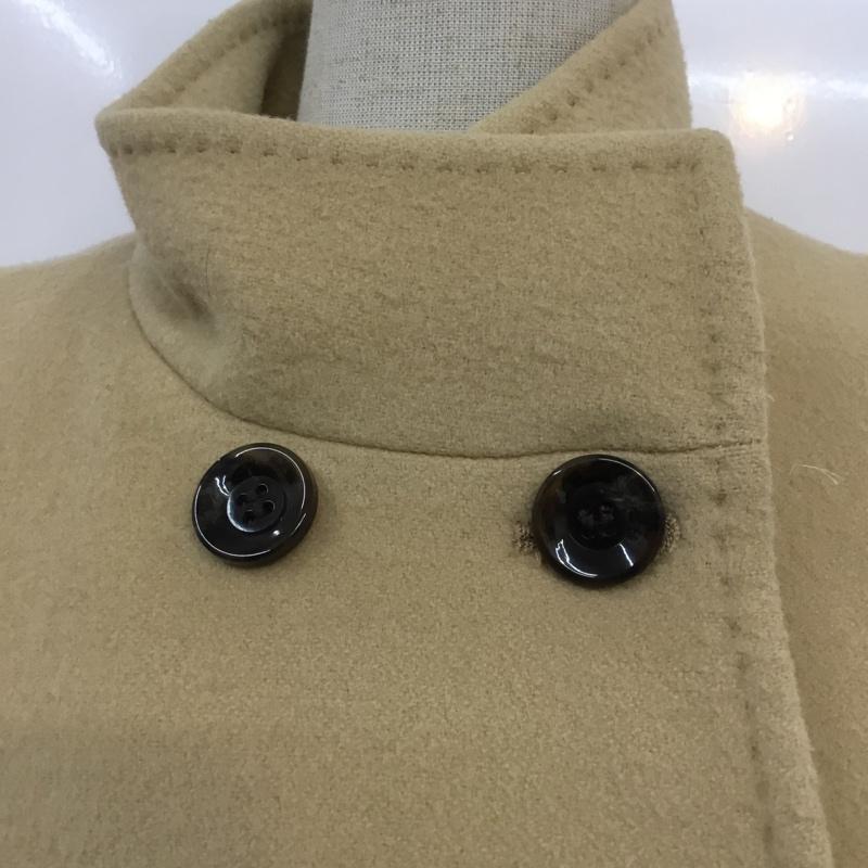 ノーリーズ NOLLEY'S コート コート一般 9241508002 ウール カシミヤ スタンドカラー ダブルボタン 無地 ベージュ / ベージュ / レディース USED 古着 中古 10062149