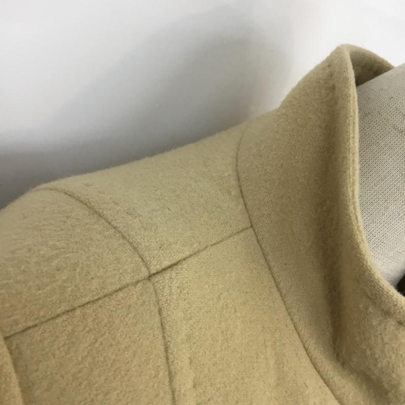 ノーリーズ NOLLEY'S コート コート一般 9241508002 ウール カシミヤ スタンドカラー ダブルボタン 無地 ベージュ / ベージュ / レディース USED 古着 中古 10062149