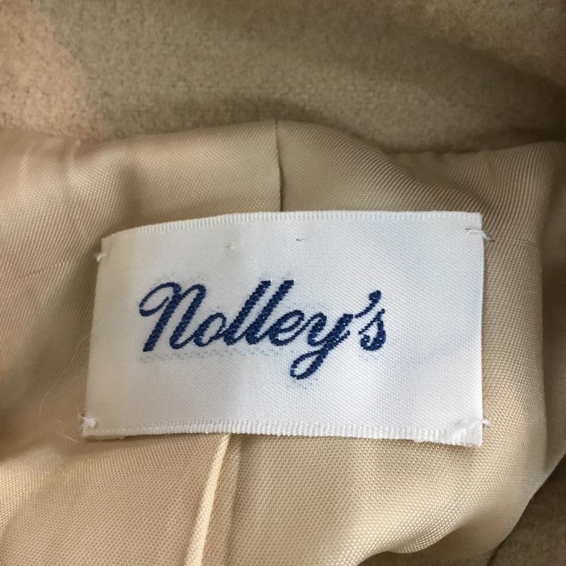 ノーリーズ NOLLEY'S コート コート一般 9241508002 ウール カシミヤ スタンドカラー ダブルボタン 無地 ベージュ / ベージュ / レディース USED 古着 中古 10062149