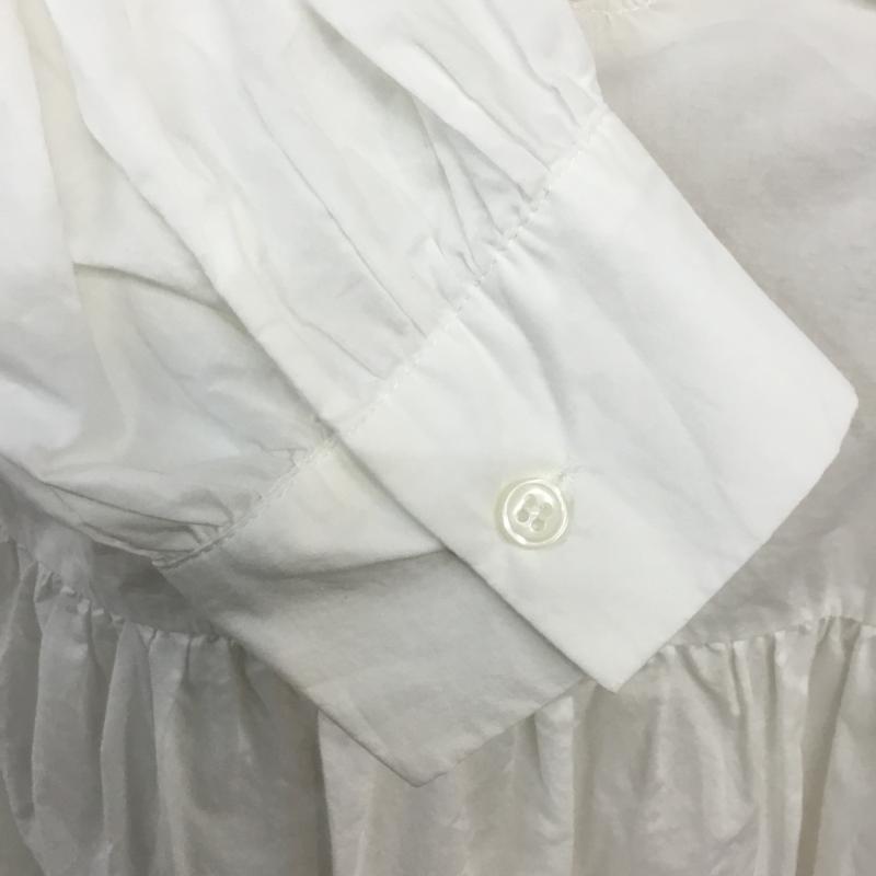 ローリーズファーム LOWRYS FARM チュニック 長袖 FREE 無地 白 / ホワイト / レディース USED 古着 中古 10062226
