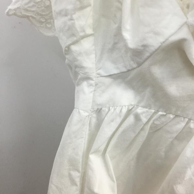 ローリーズファーム LOWRYS FARM チュニック 長袖 FREE 無地 白 / ホワイト / レディース USED 古着 中古 10062226