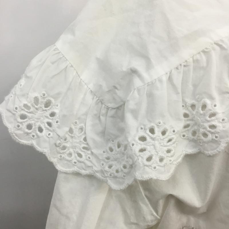 ローリーズファーム LOWRYS FARM チュニック 長袖 FREE 無地 白 / ホワイト / レディース USED 古着 中古 10062226