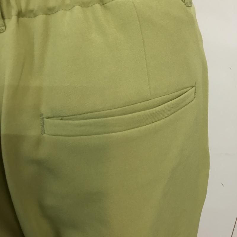 ローリーズファーム LOWRYS FARM パンツ スラックス LF521007AD L 無地 黄緑 / イエローグリーン / レディース USED 古着 中古 10062227