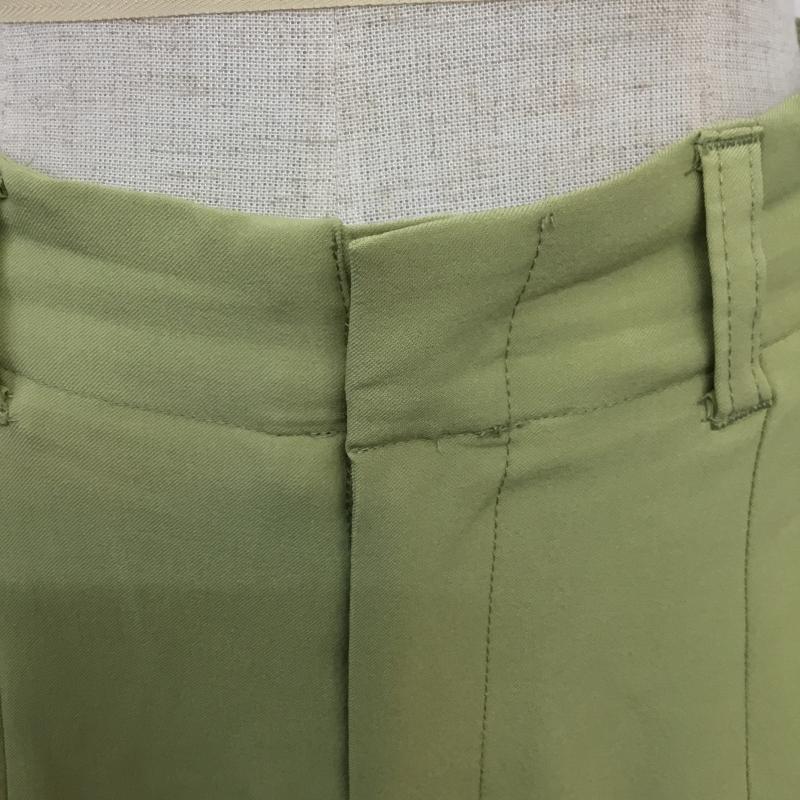 ローリーズファーム LOWRYS FARM パンツ スラックス LF521007AD L 無地 黄緑 / イエローグリーン / レディース USED 古着 中古 10062227