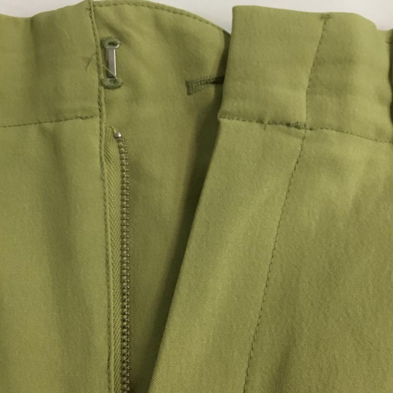 ローリーズファーム LOWRYS FARM パンツ スラックス LF521007AD L 無地 黄緑 / イエローグリーン / レディース USED 古着 中古 10062227