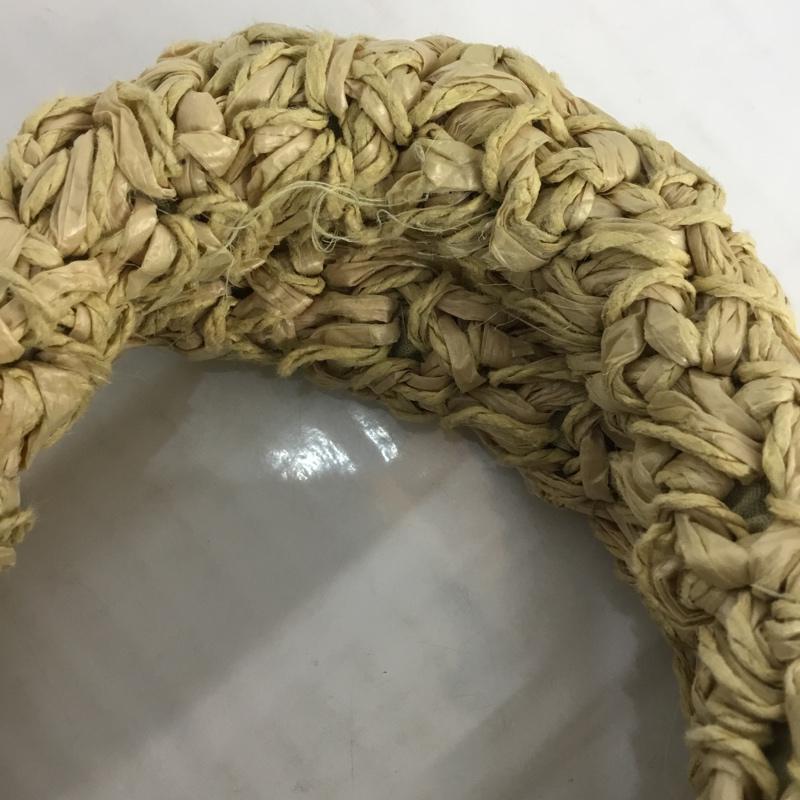 ナチュラルビューティーベーシック NATURAL BEAUTY BASIC ハンドバッグ ハンドバッグ ジュート 無地 ベージュ / ベージュ / レディース USED 古着 中古 10062242