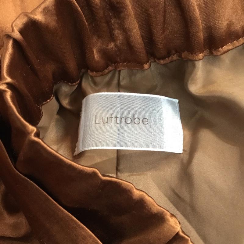 ルフトローブ Luftrobe パンツ キュロット 84-64161021 ワイドパンツ スカンツ 36 無地 茶 / ブラウン / レディース USED 古着 中古 10062316